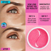 Load image into Gallery viewer, MASHELE 60pcs Rose Collagen Eye Patches Aroma