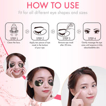 Load image into Gallery viewer, MASHELE Black Pearl Gold Collagen Eye Patches