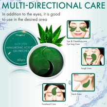 Load image into Gallery viewer, Aloe Vera Hyaluronic Acid Collagen Under Eye Gel Patches