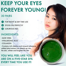 Load image into Gallery viewer, Aloe Vera Hyaluronic Acid Collagen Under Eye Gel Patches