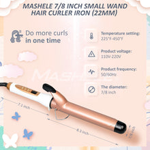 Load image into Gallery viewer, 22mm Small Wand Hair Curle