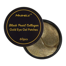 Load image into Gallery viewer, Black Pearl Gold Collagen Eye Patches
